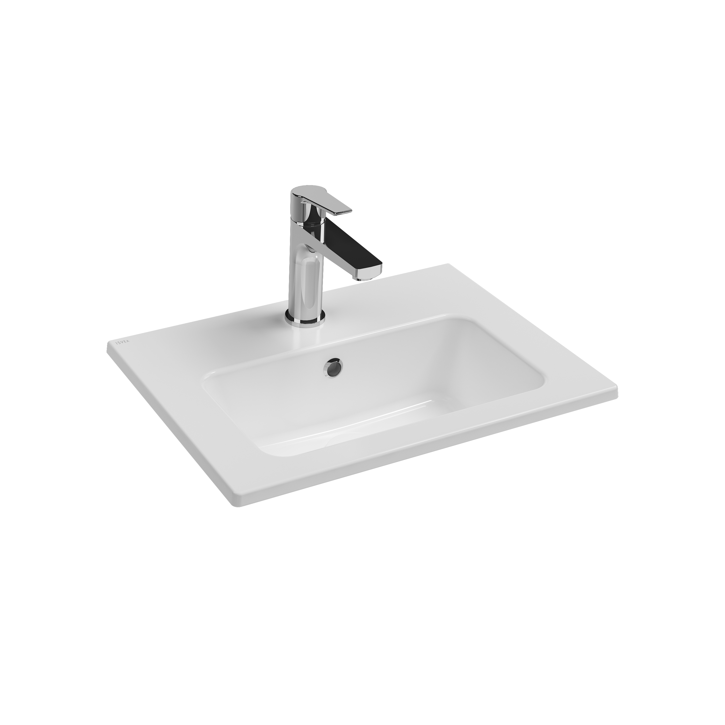 Systeme T Compacto Washbasin, 50 x 36 cm