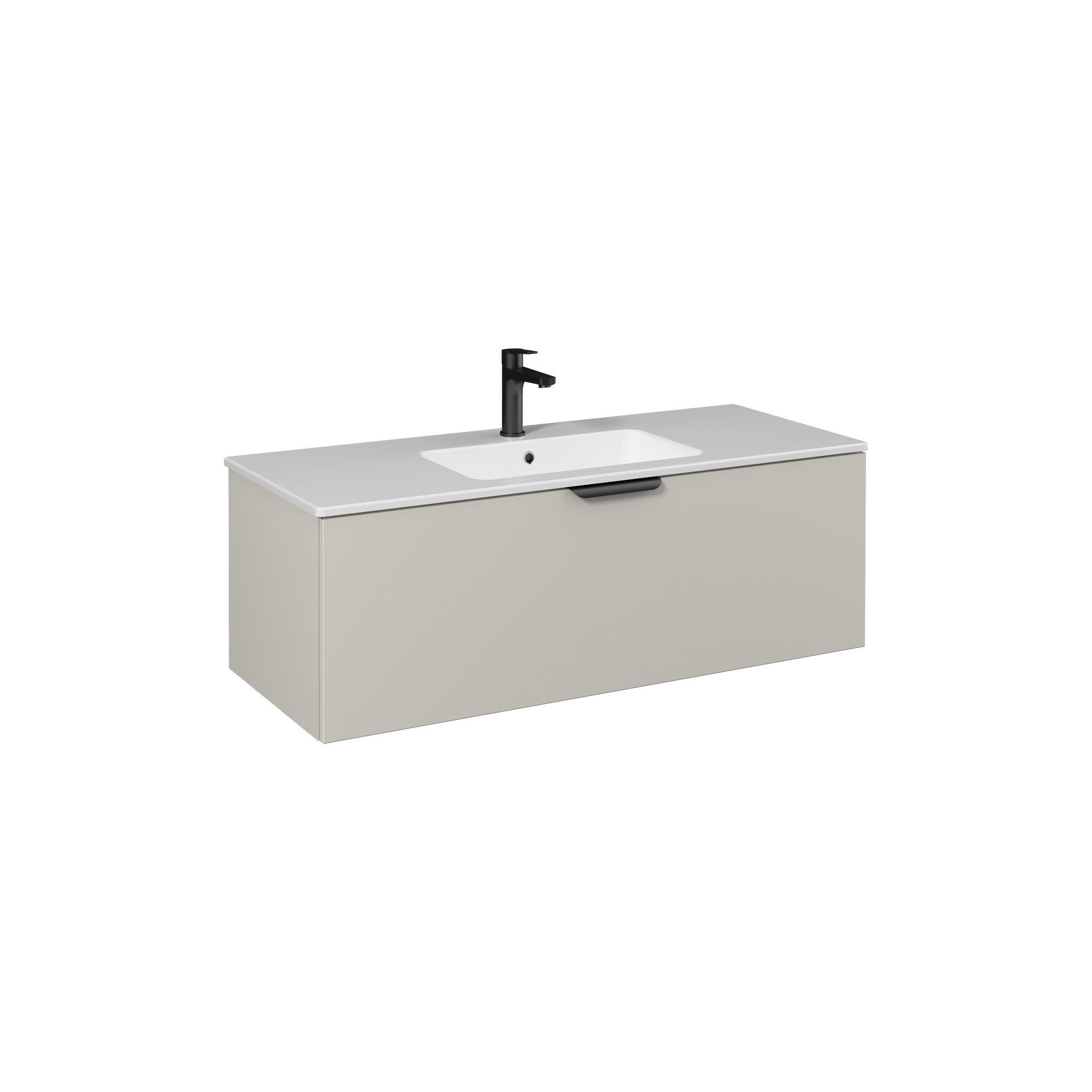 Liv Washbasin Cabinet, Light Beige 70 cm