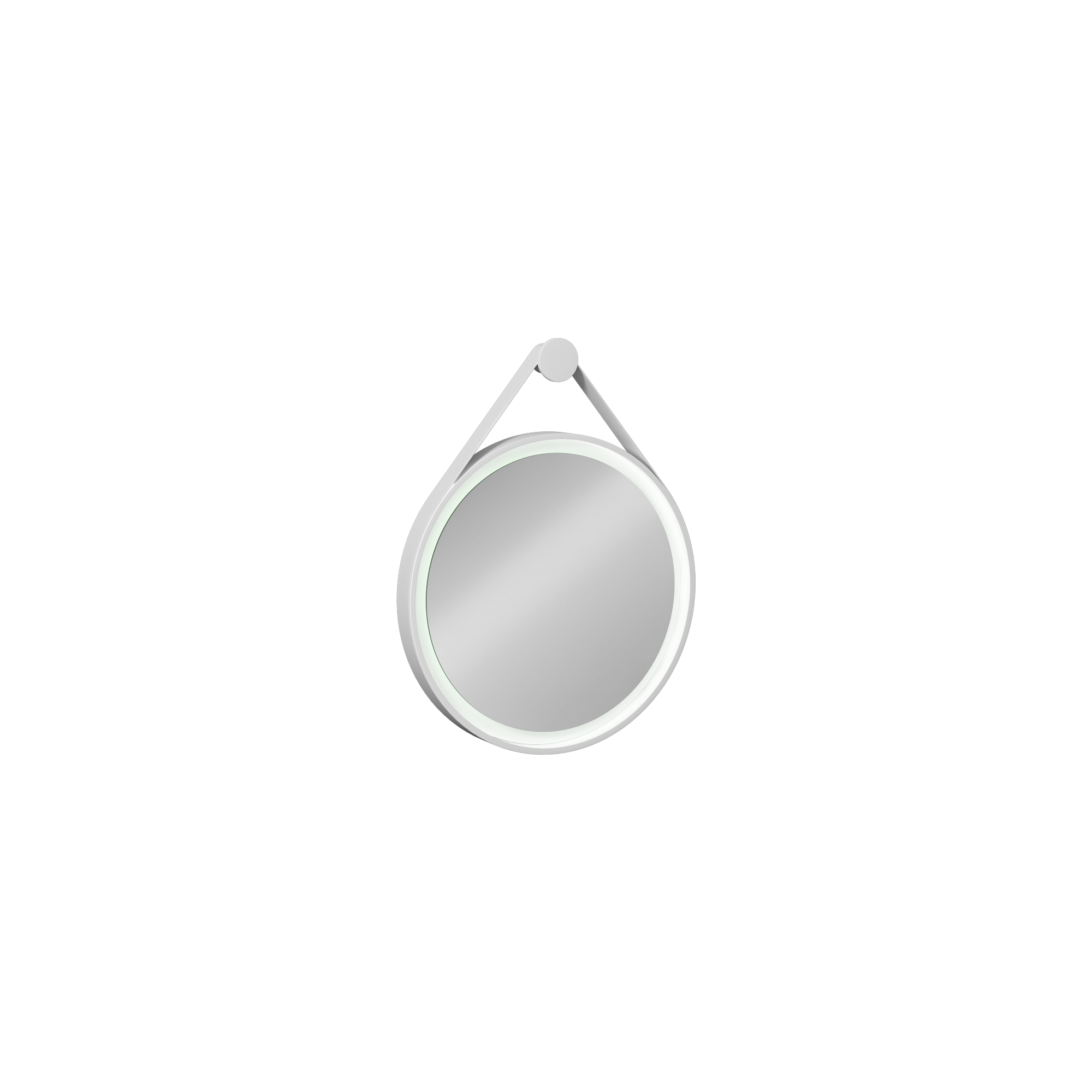 Marino 55 cm Mirror with LED, White