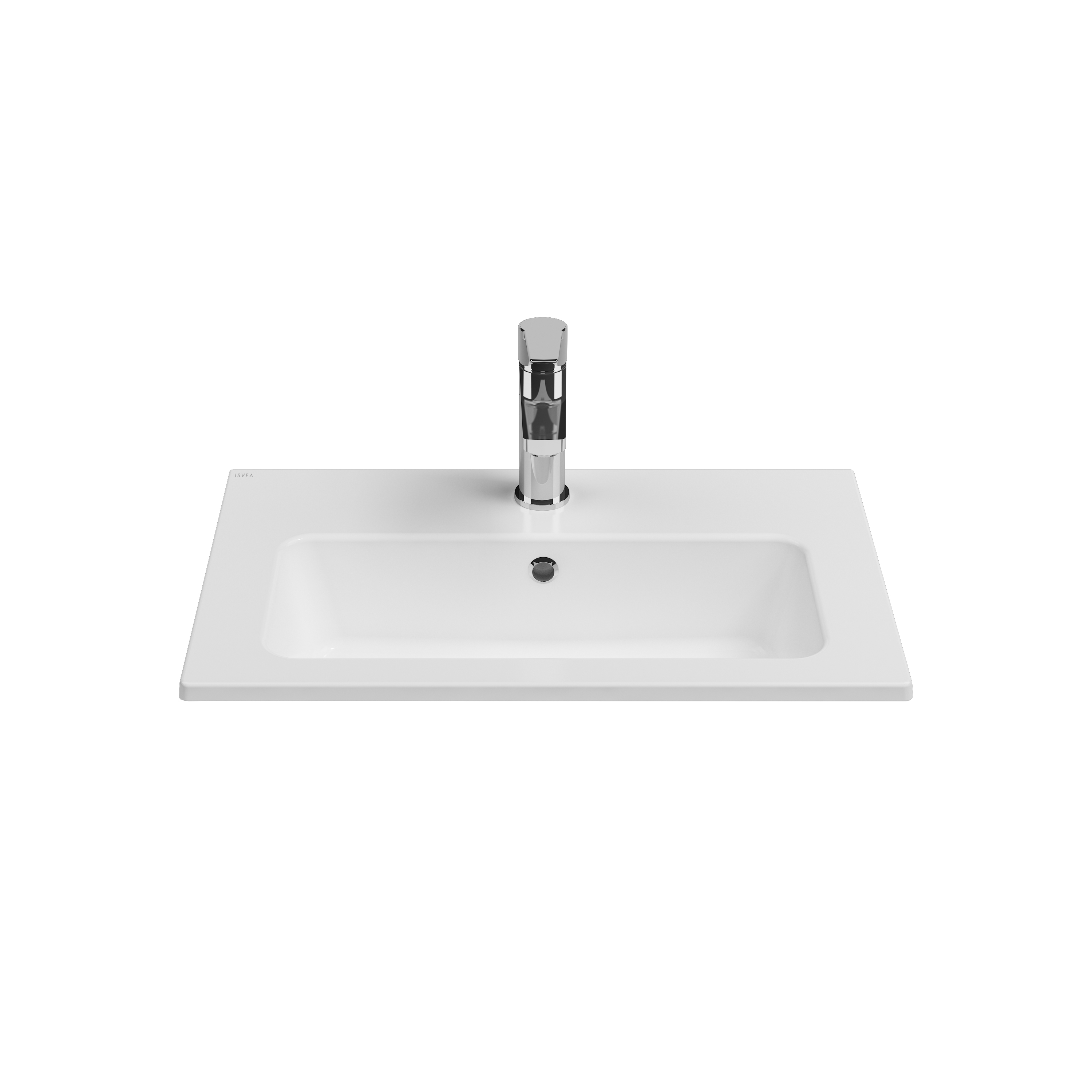 Systeme T Compacto Washbasin, 60 x 36 cm