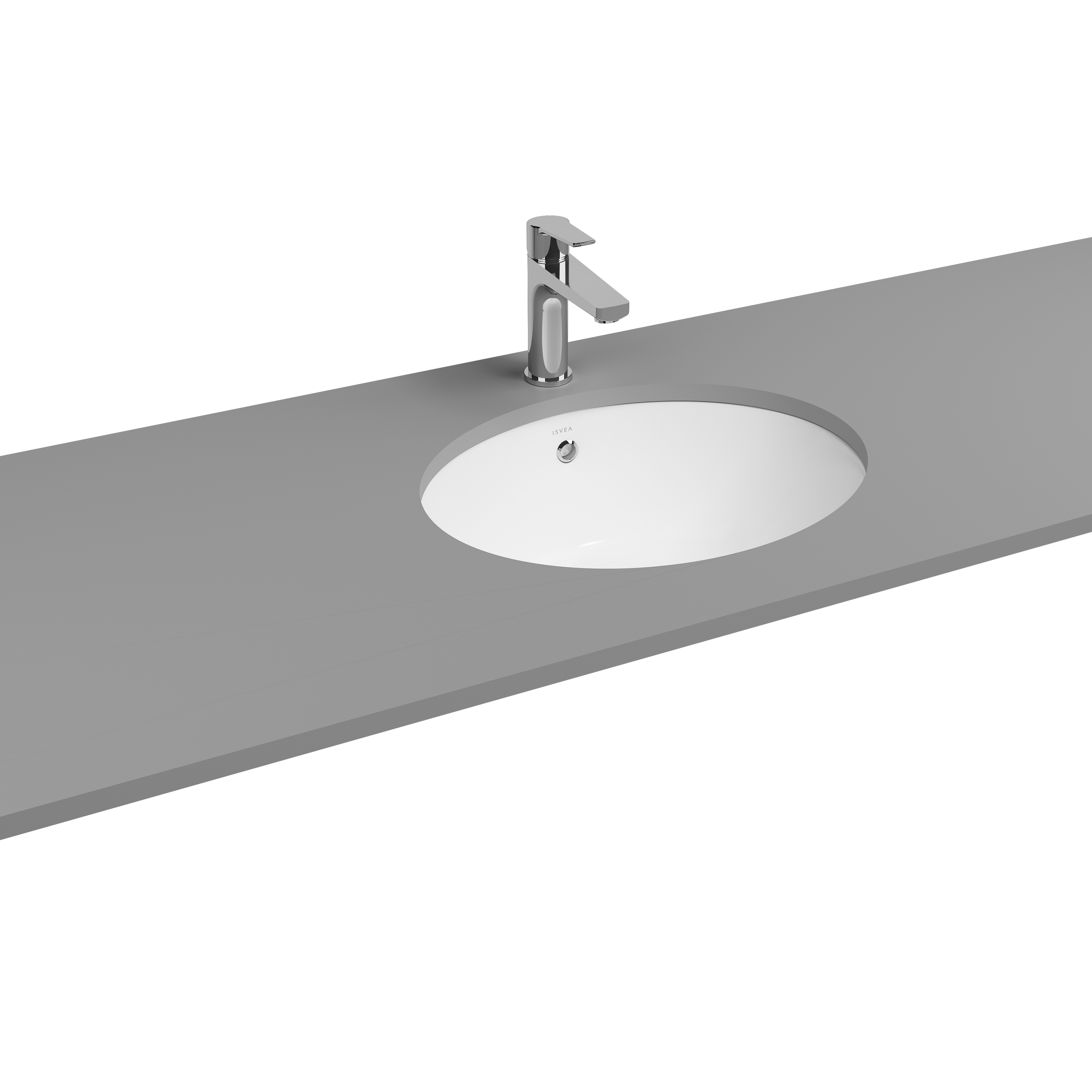 Saluzzo Undercounter Washbasin, 52 cm