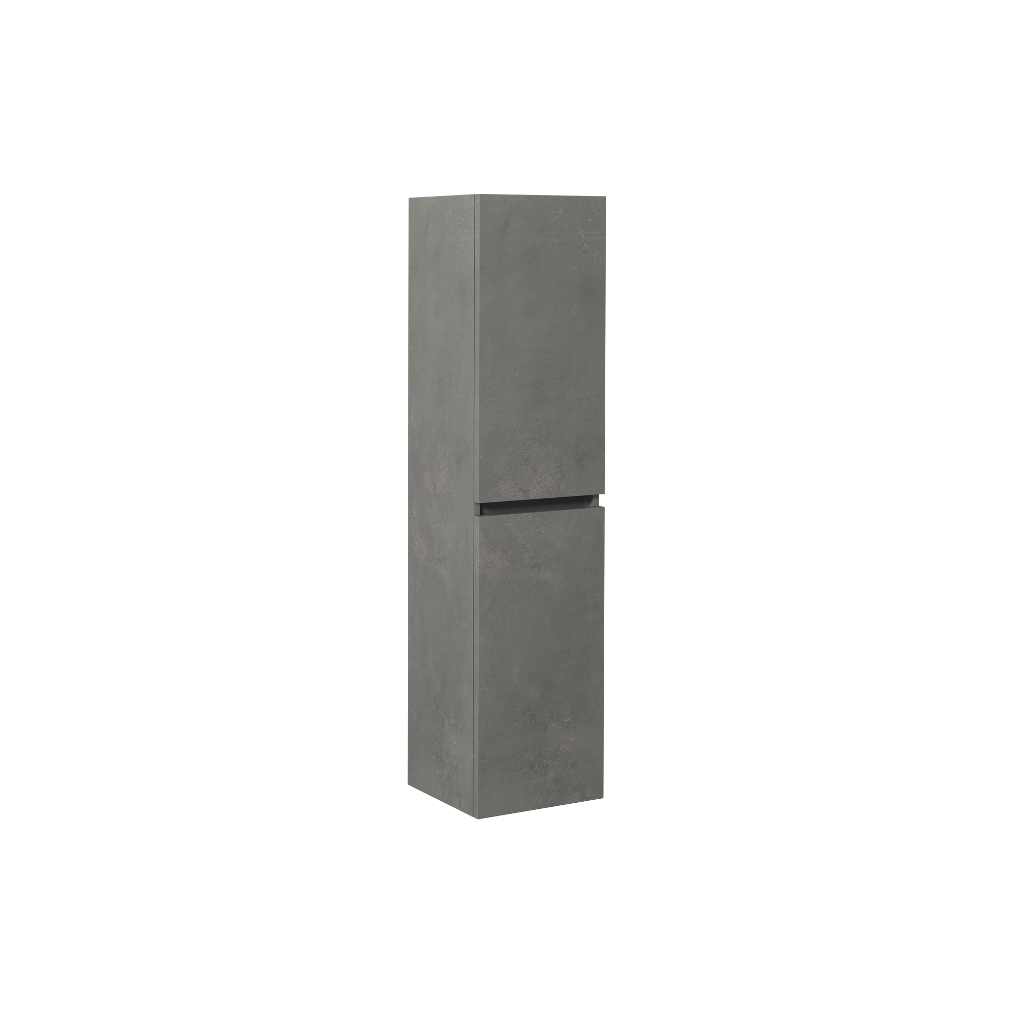 Trio Tall Cabinet, Retro Silver Right 35 cm