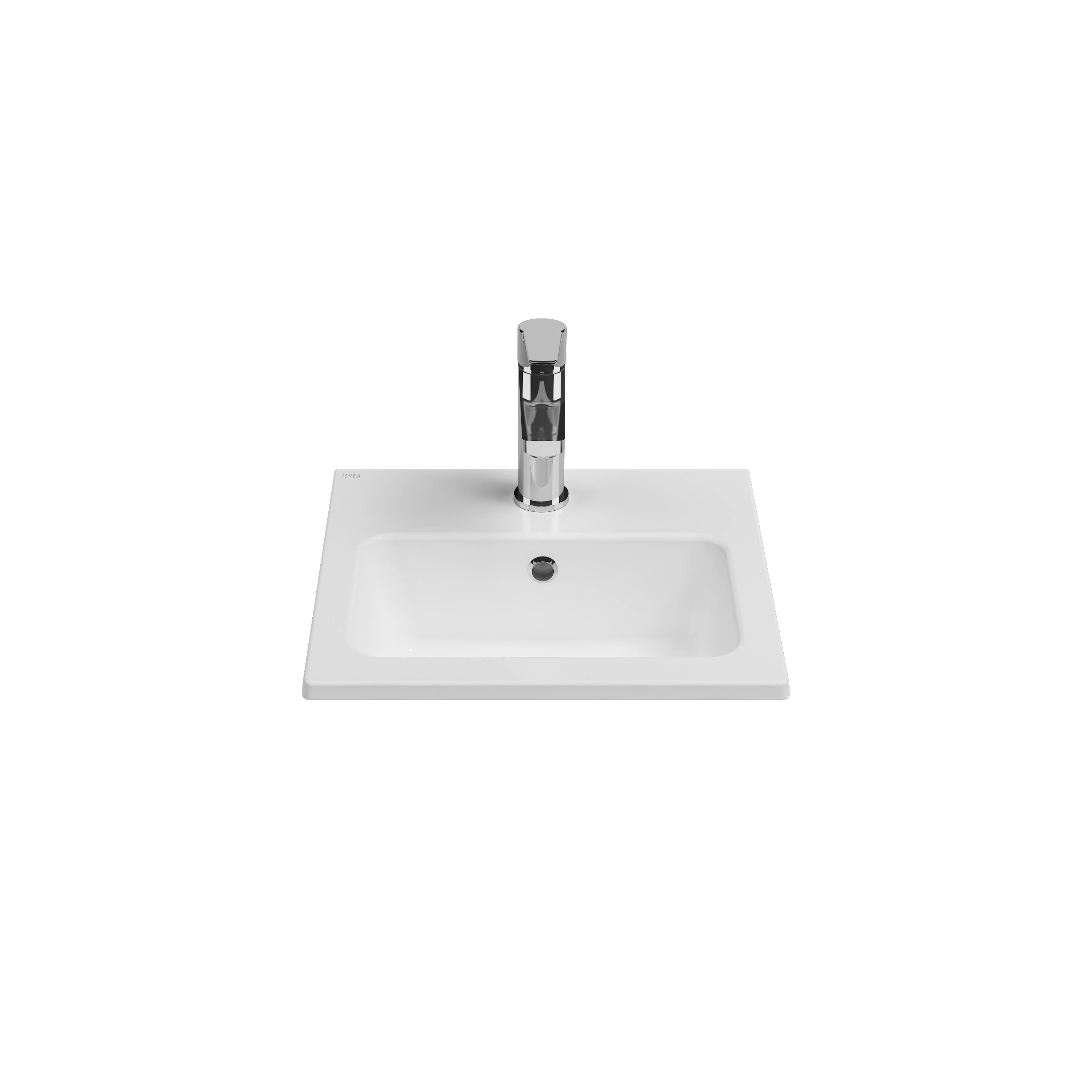 Systeme T Compacto Washbasin, 40 x 36 cm