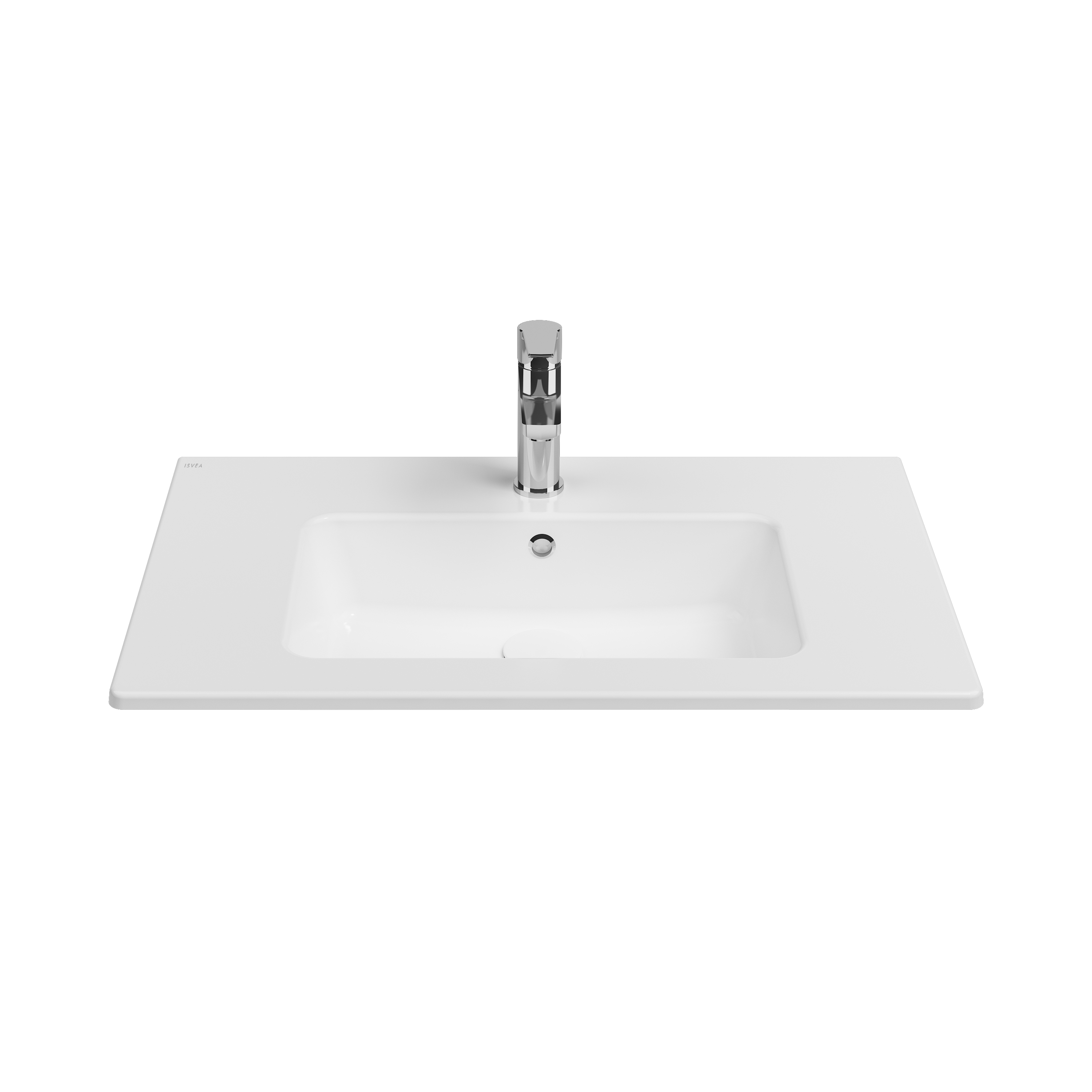 Systeme T  Flat Washbasin, 76 cm