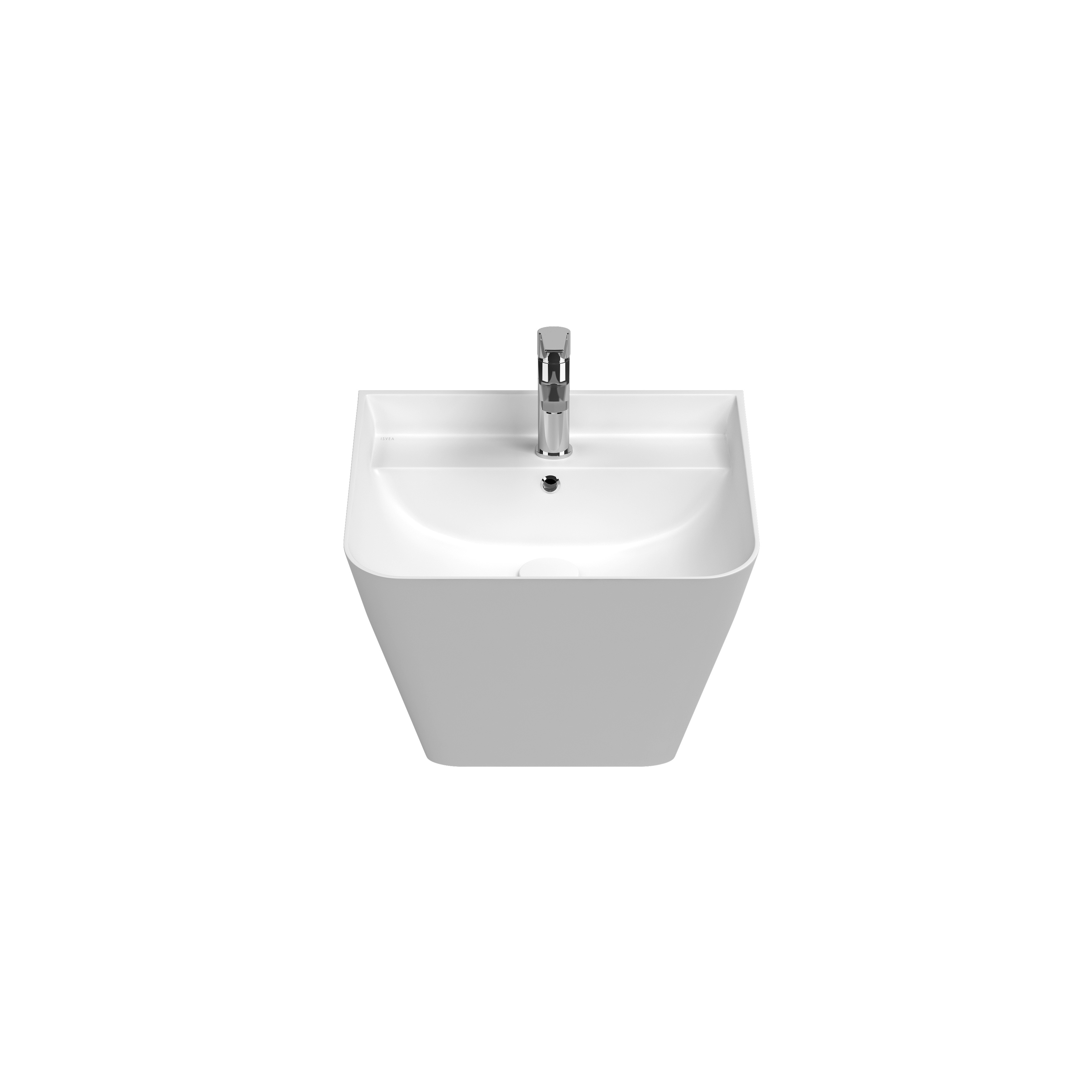 Aqua'Vita Wall Hung Monoblok Washbasin 50 cm