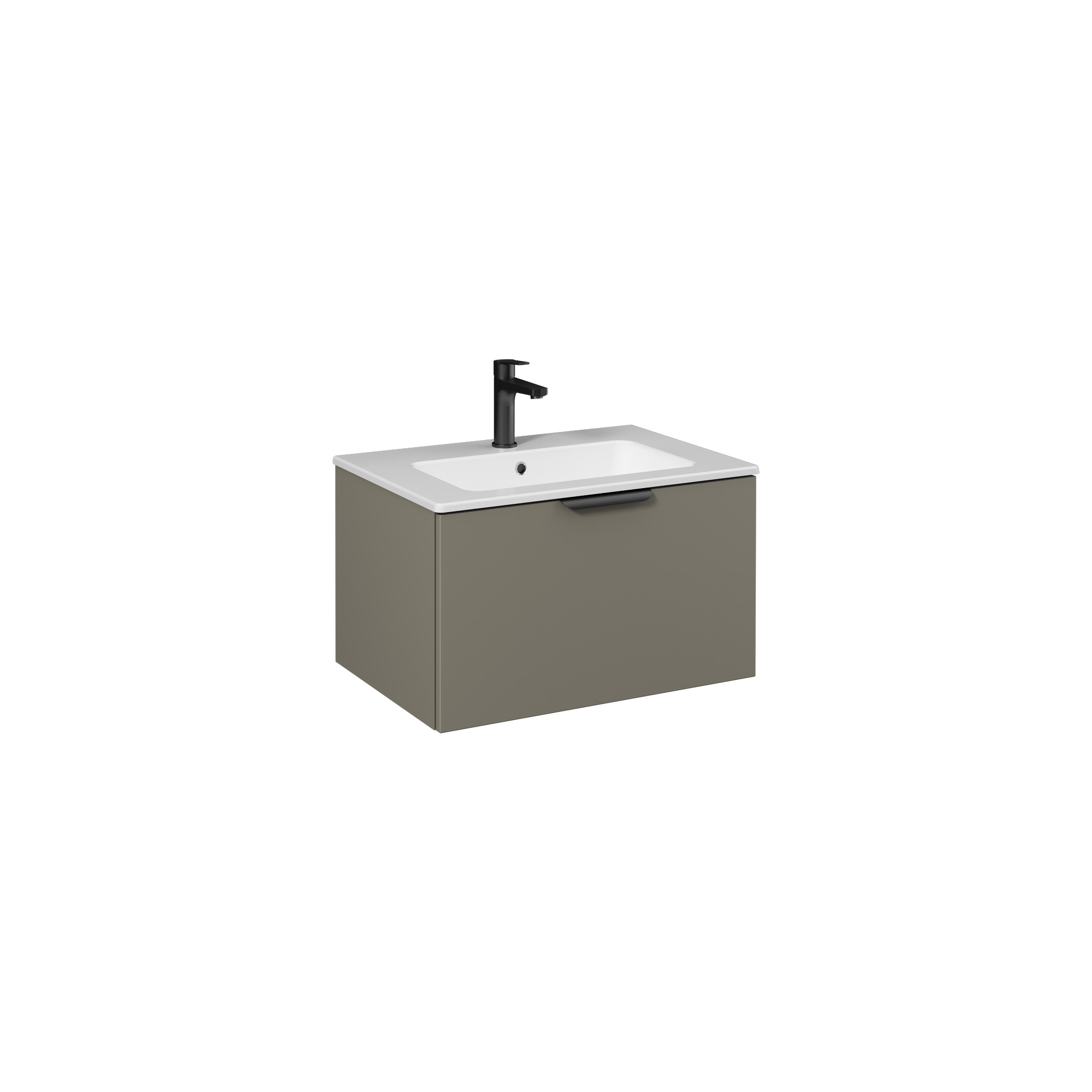 Liv Washbasin Cabinet, Light Beige 70 cm