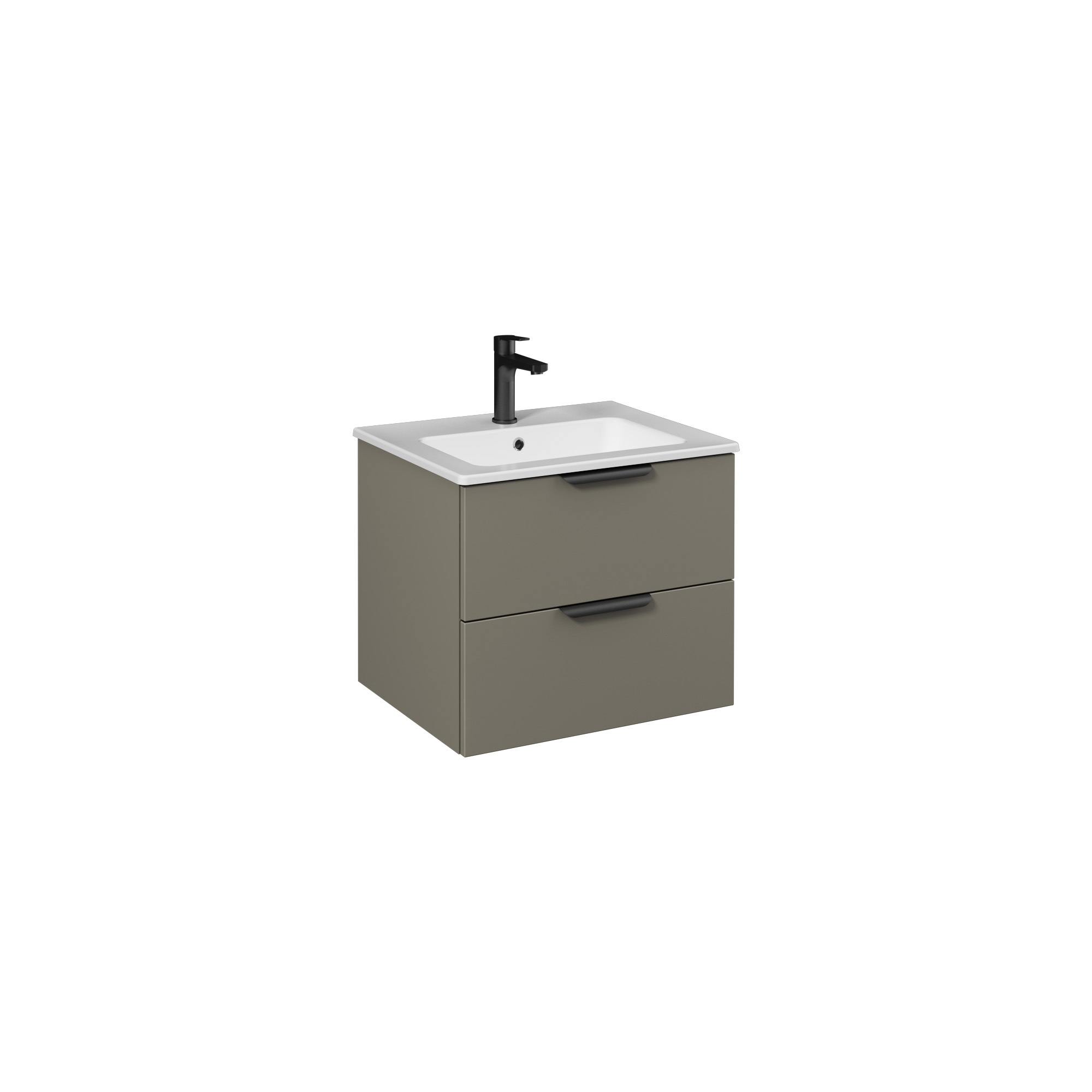 Liv Washbasin Cabinet, Light Beige 70 cm