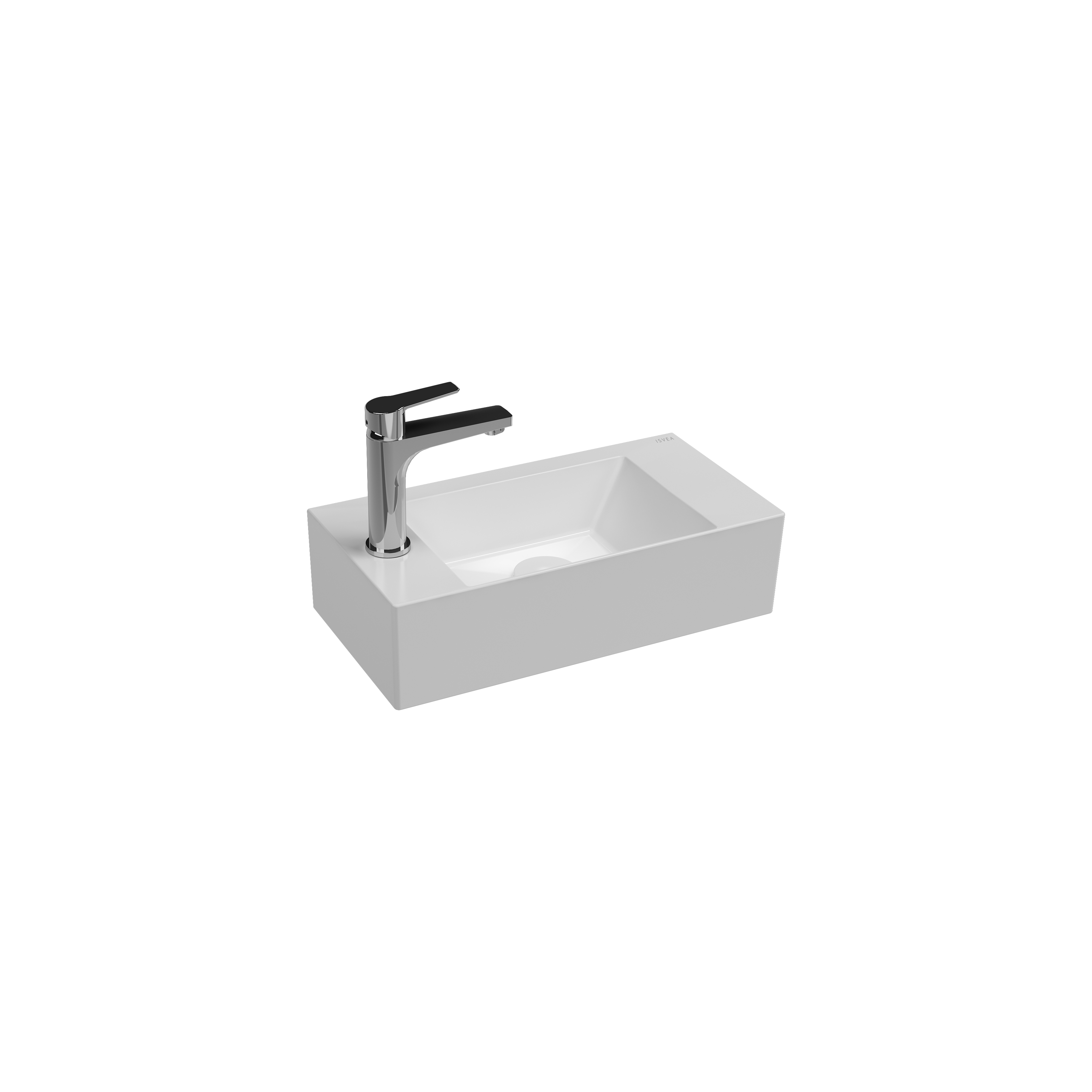 Systeme Z Compacto Washbasin, 51 x25 cm