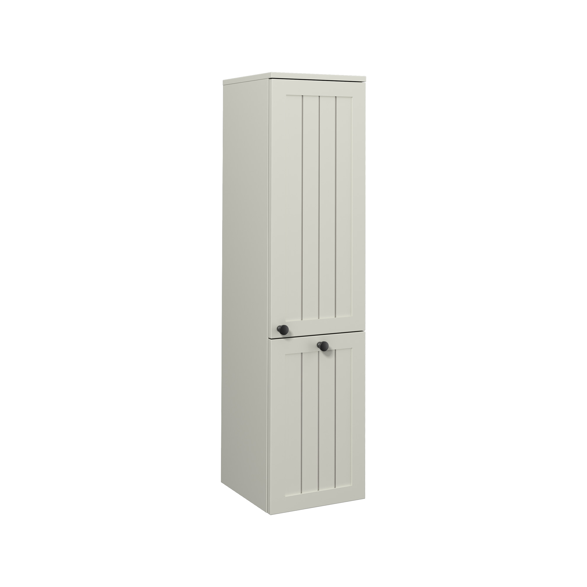 Eva 80 cm Mirror Cabinet, Satin Taupe