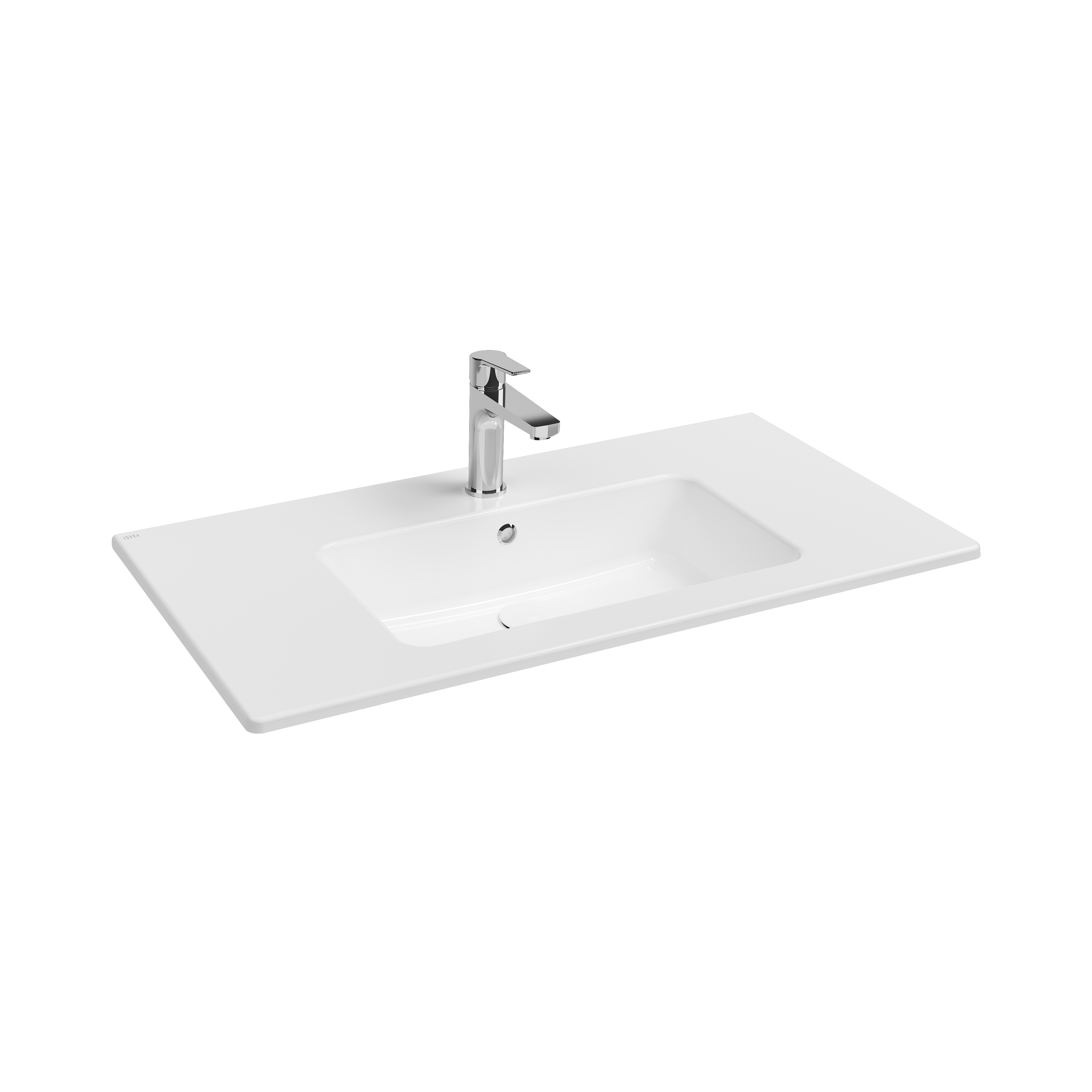 Systeme T  Flat Washbasin, 91 cm