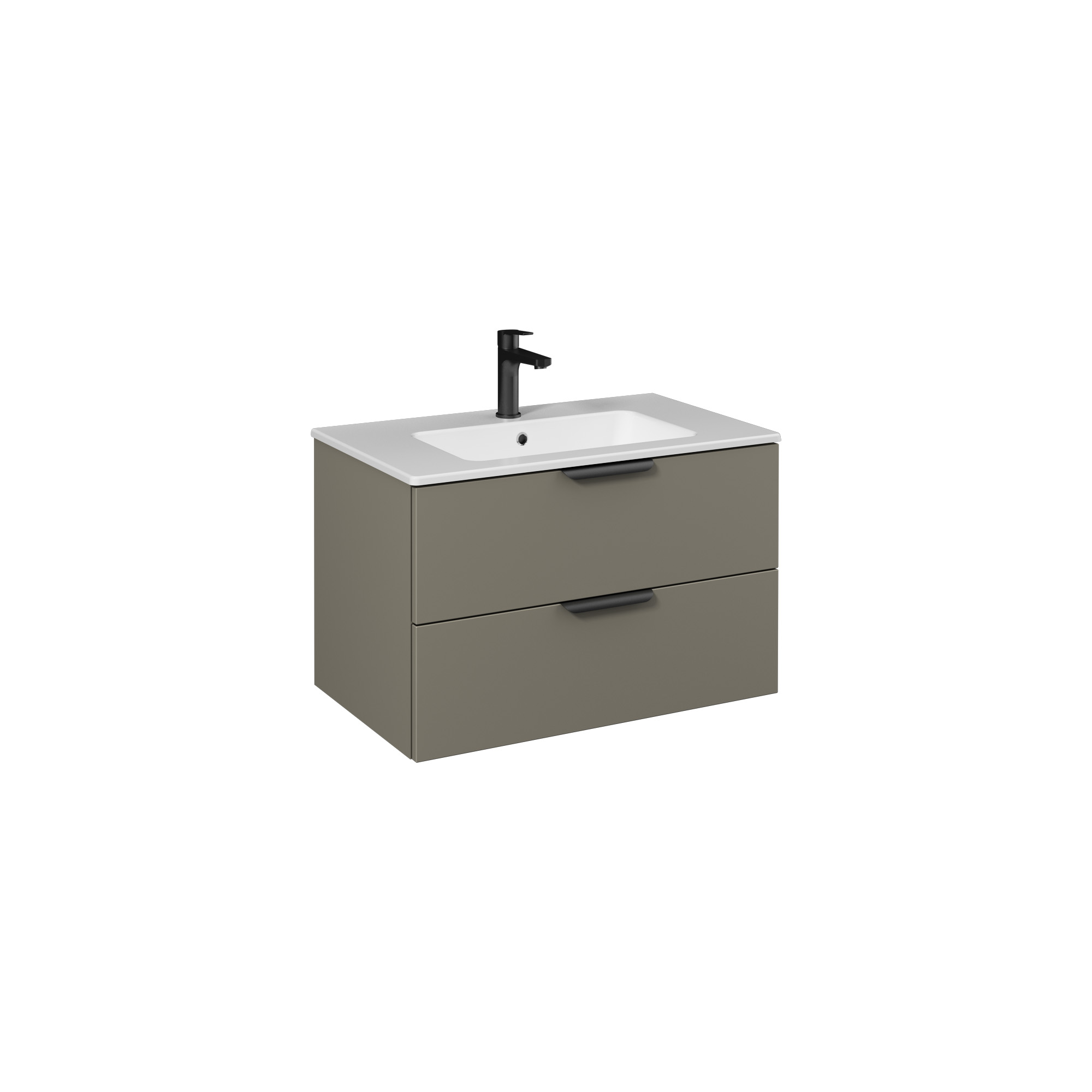 Liv Washbasin Cabinet, Light Beige 70 cm