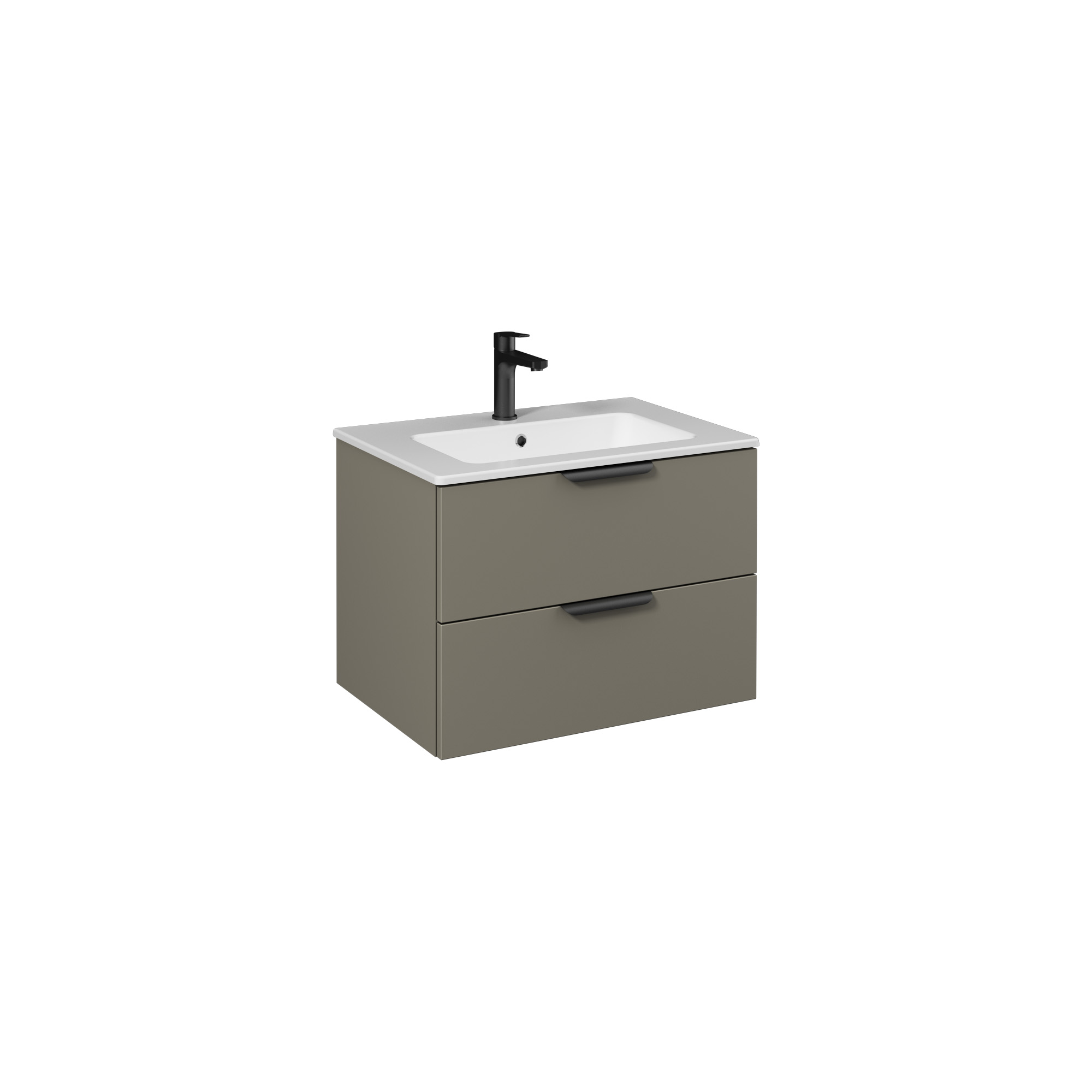 Liv Washbasin Cabinet, Light Beige 70 cm