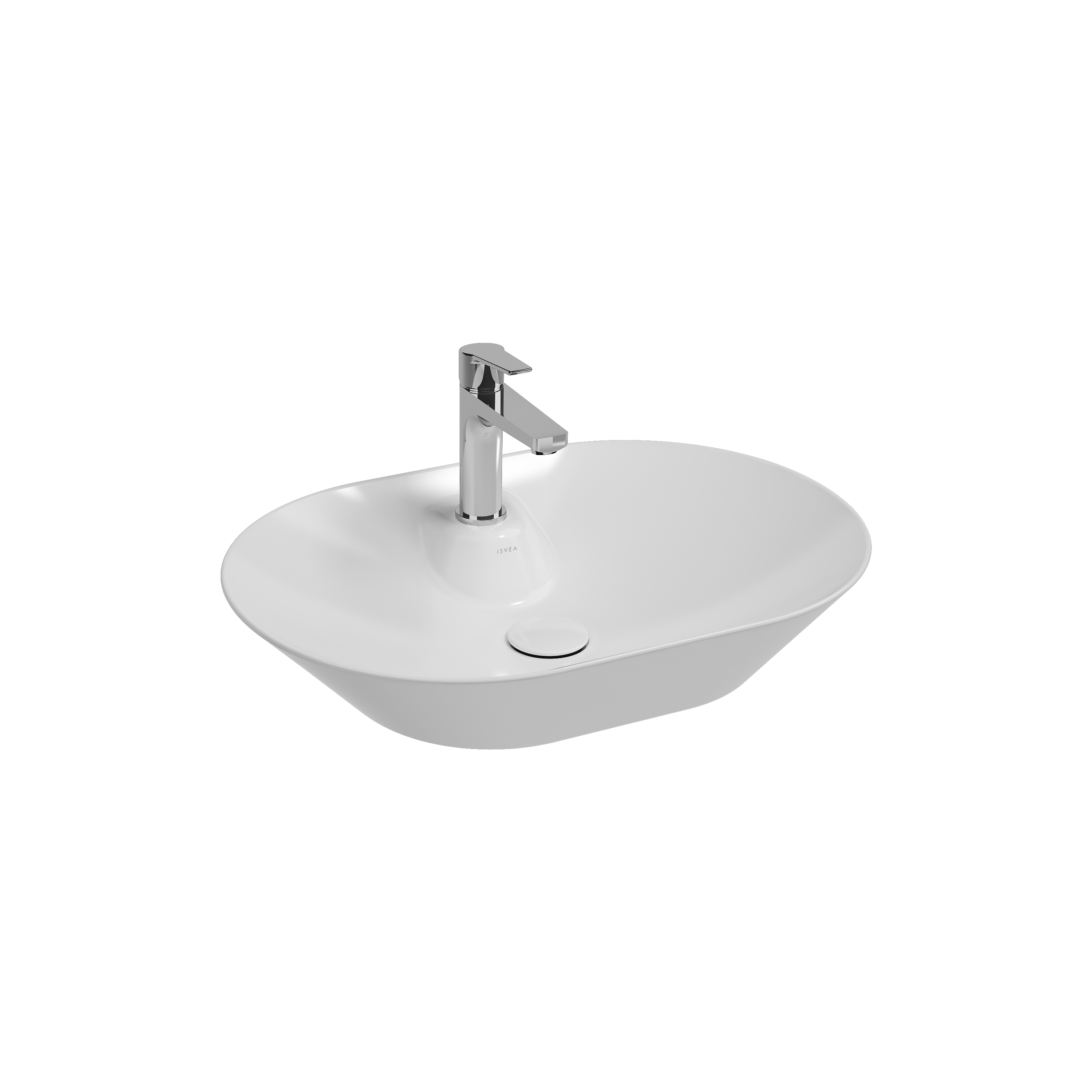 Systeme Y Countertop Washbasin, 60 cm