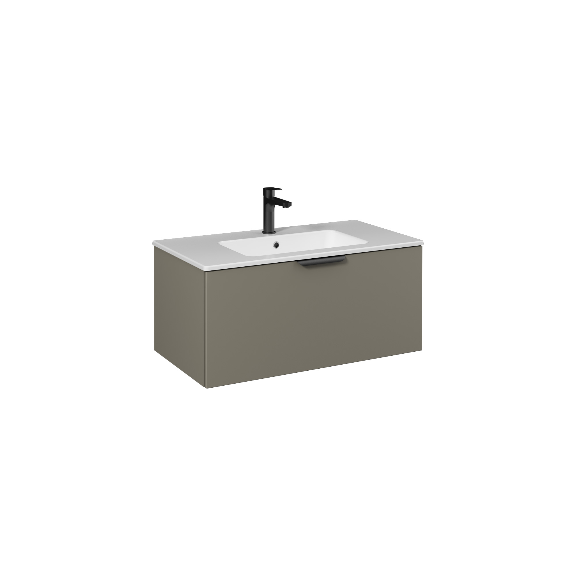 Liv Washbasin Cabinet, Light Beige 70 cm