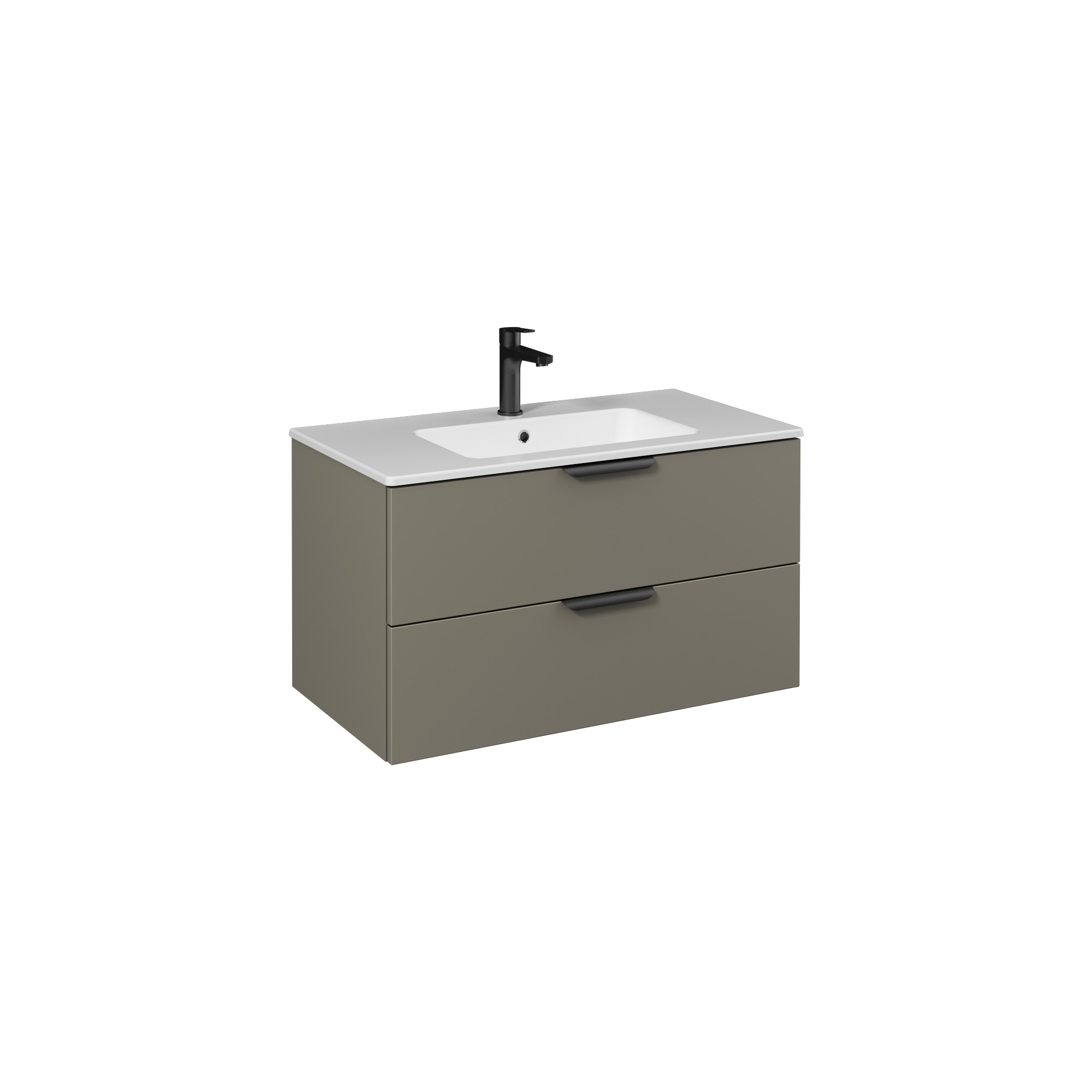 Liv Washbasin Cabinet, Light Beige 70 cm