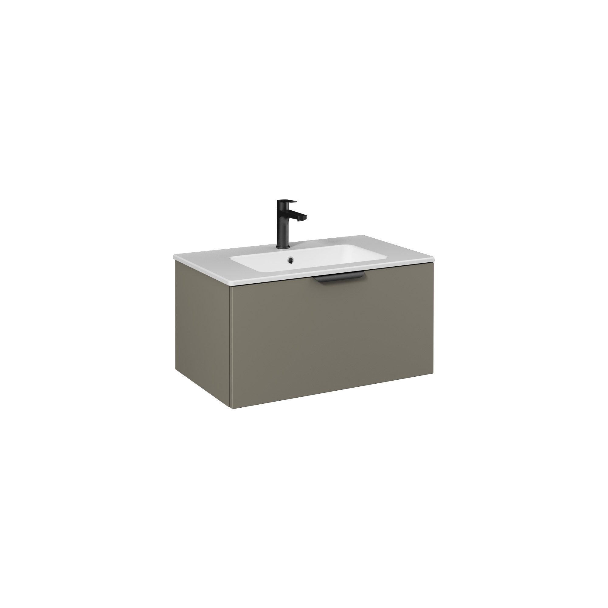 Liv Washbasin Cabinet, Light Beige 70 cm