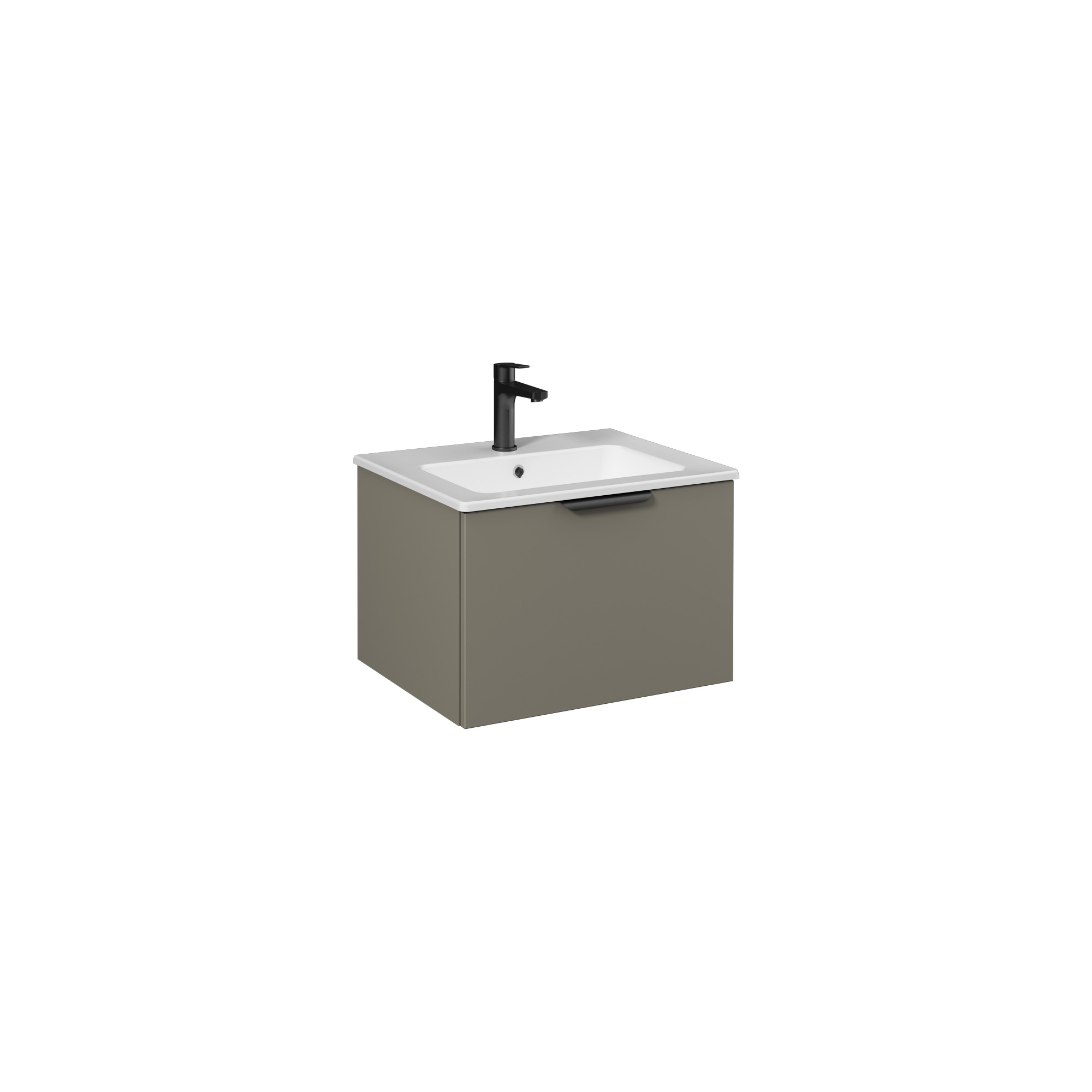 Liv Washbasin Cabinet, Light Beige 70 cm